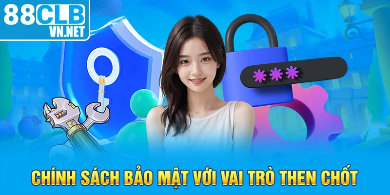 Chính sách bảo mật với vai trò then chốt